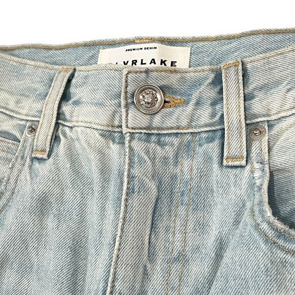 NWT SLVRLAKE Beatnik Jeans in Heartbreak Hotel Light Wash Denim Size 28 $349 - Picture 7 of 14